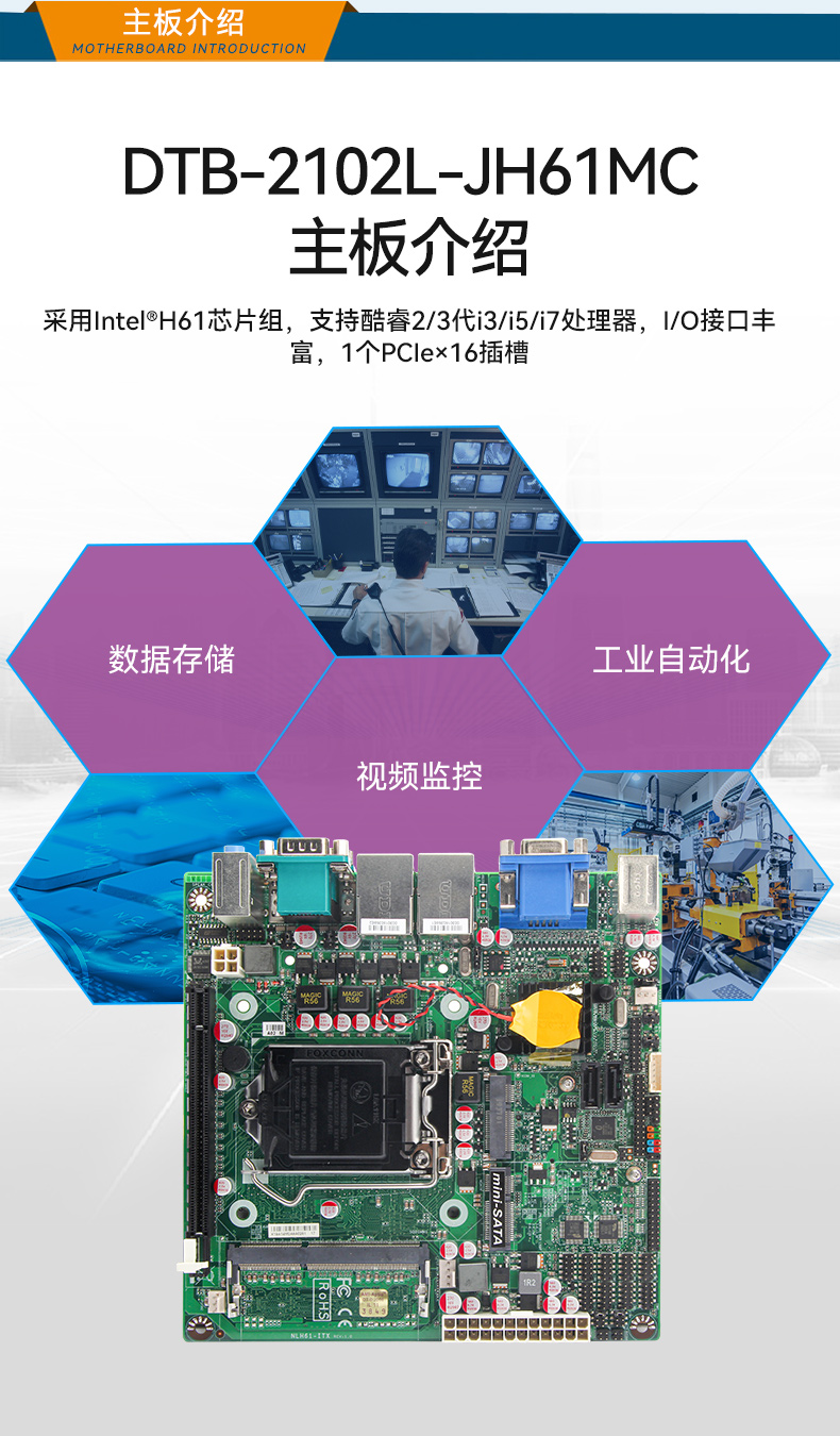 东田桌面式工控机,工业服务器厂家,DTB-2102L-JH61MC.jpg