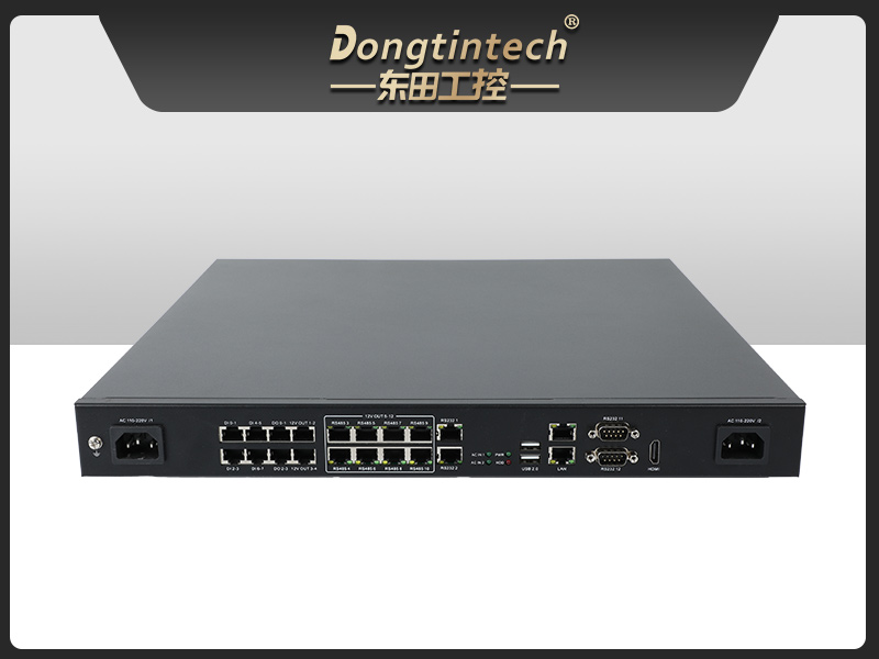东田1U工控机,赛扬J1900工业电脑,DT-61011-J1900MC